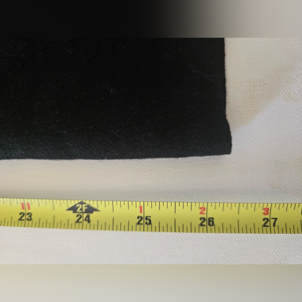 Cashmere Black Shawl - Picture 4 of 4